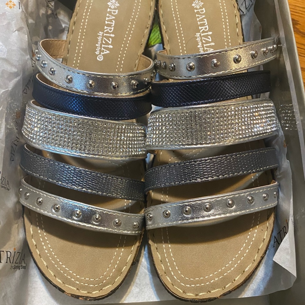 *Never Worn* Patrizia Multi-Colored Wedge Sandal